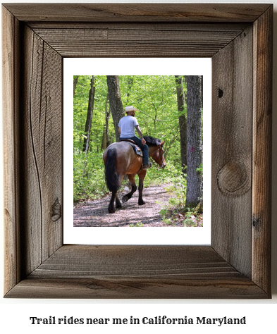 trail rides near me in California, Maryland